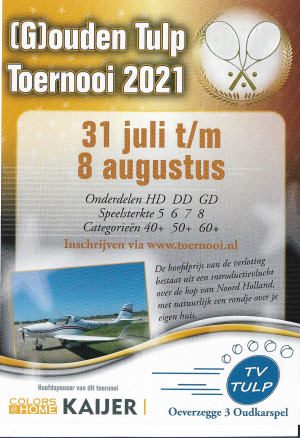 Flyer (G)ouden Tulp 2021